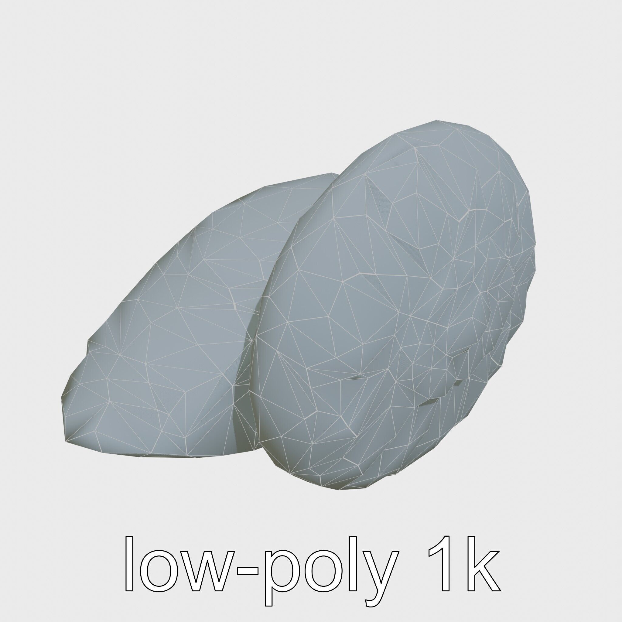 Paper Nautilus Delicate Shell Structure Model Low-poly 3D model_11