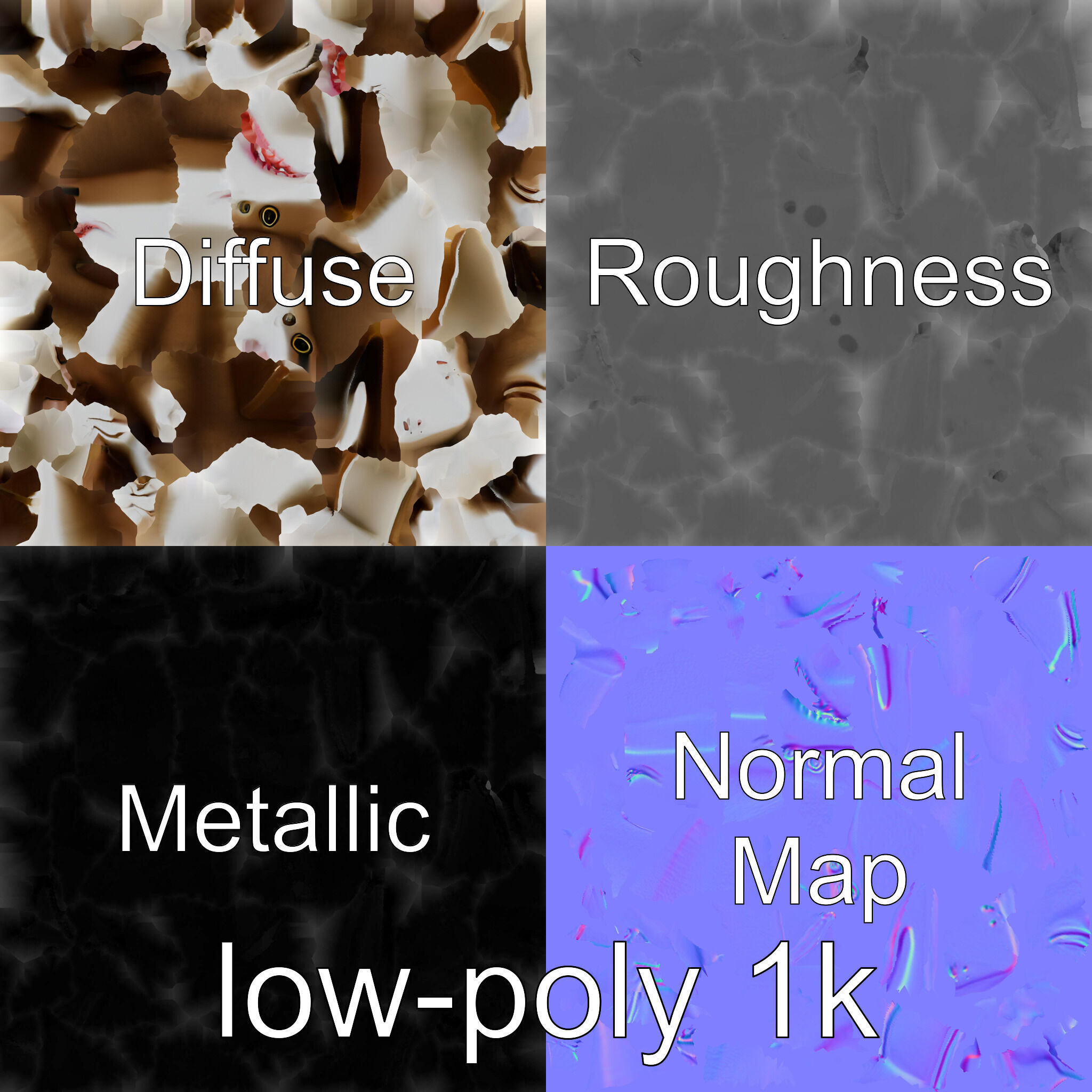 Whitetip Reef Shark 3D Model with White-Tipped Fins Low-poly 3D model_27