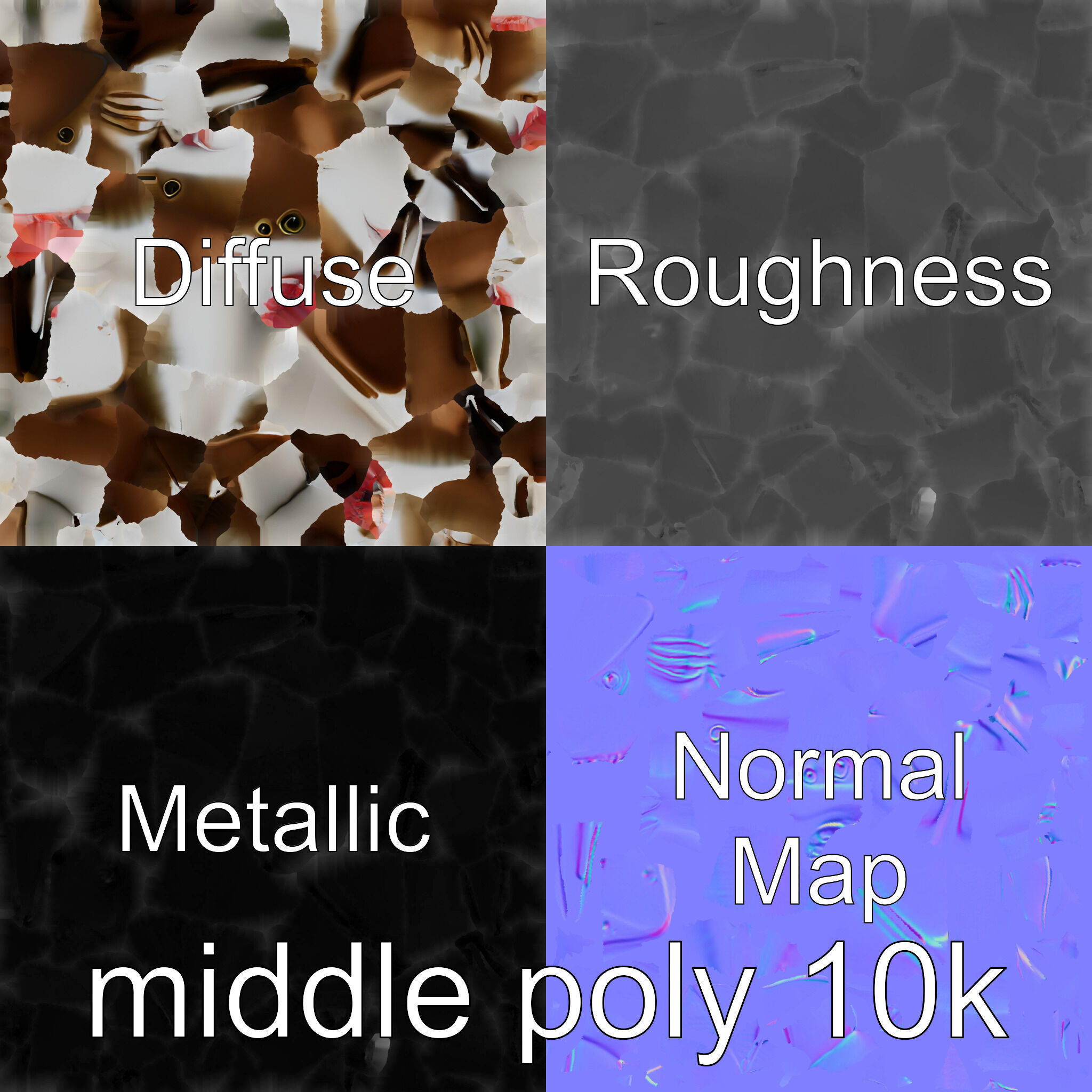 Whitetip Reef Shark 3D Model with White-Tipped Fins Low-poly 3D model_30