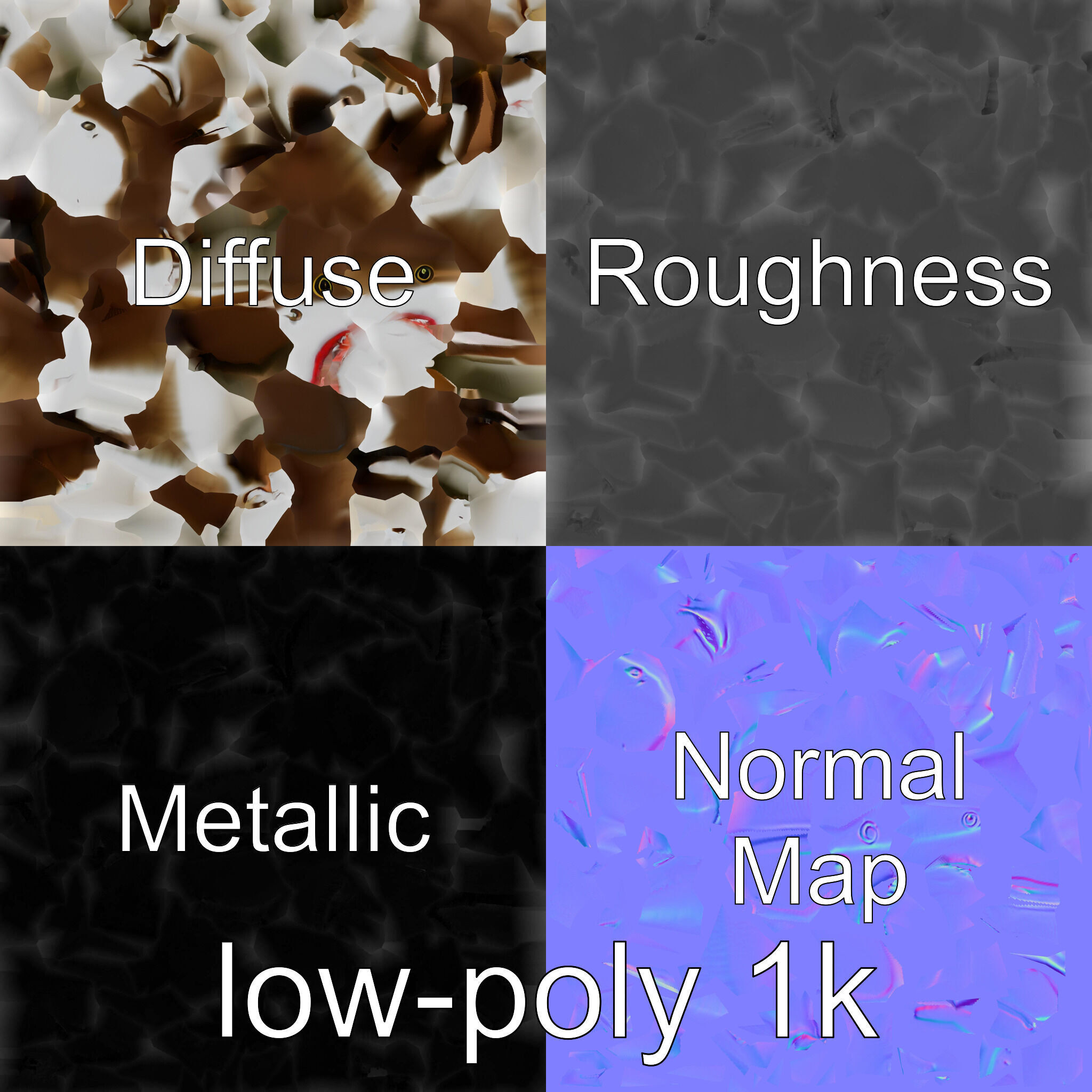 Whitetip Reef Shark 3D Model with White-Tipped Fins Low-poly 3D model_1