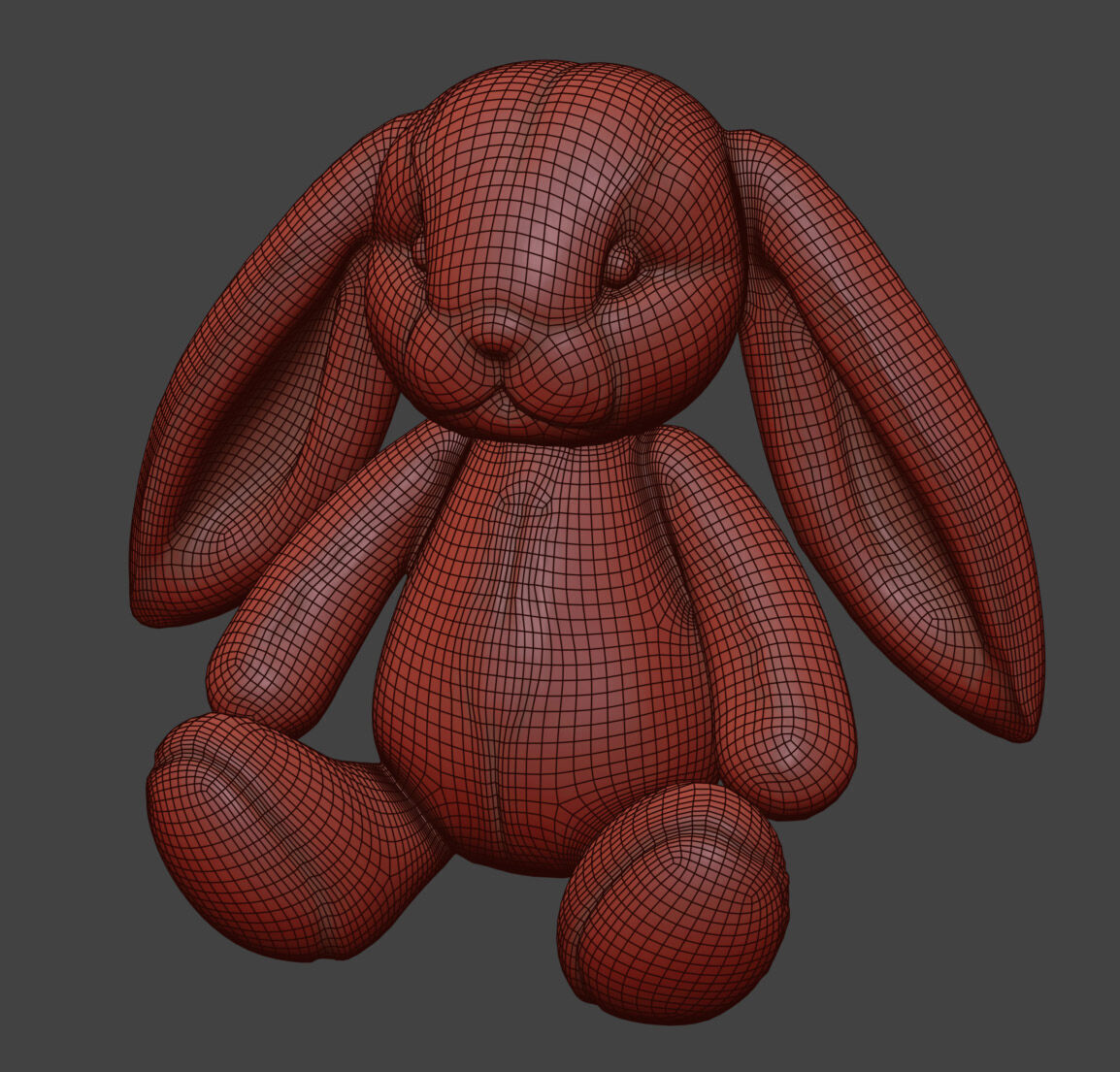 Bunny 3D model_11