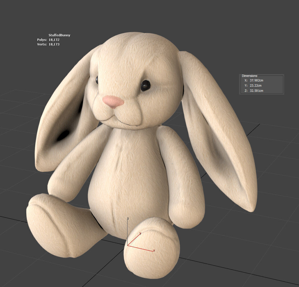 Bunny 3D model_10