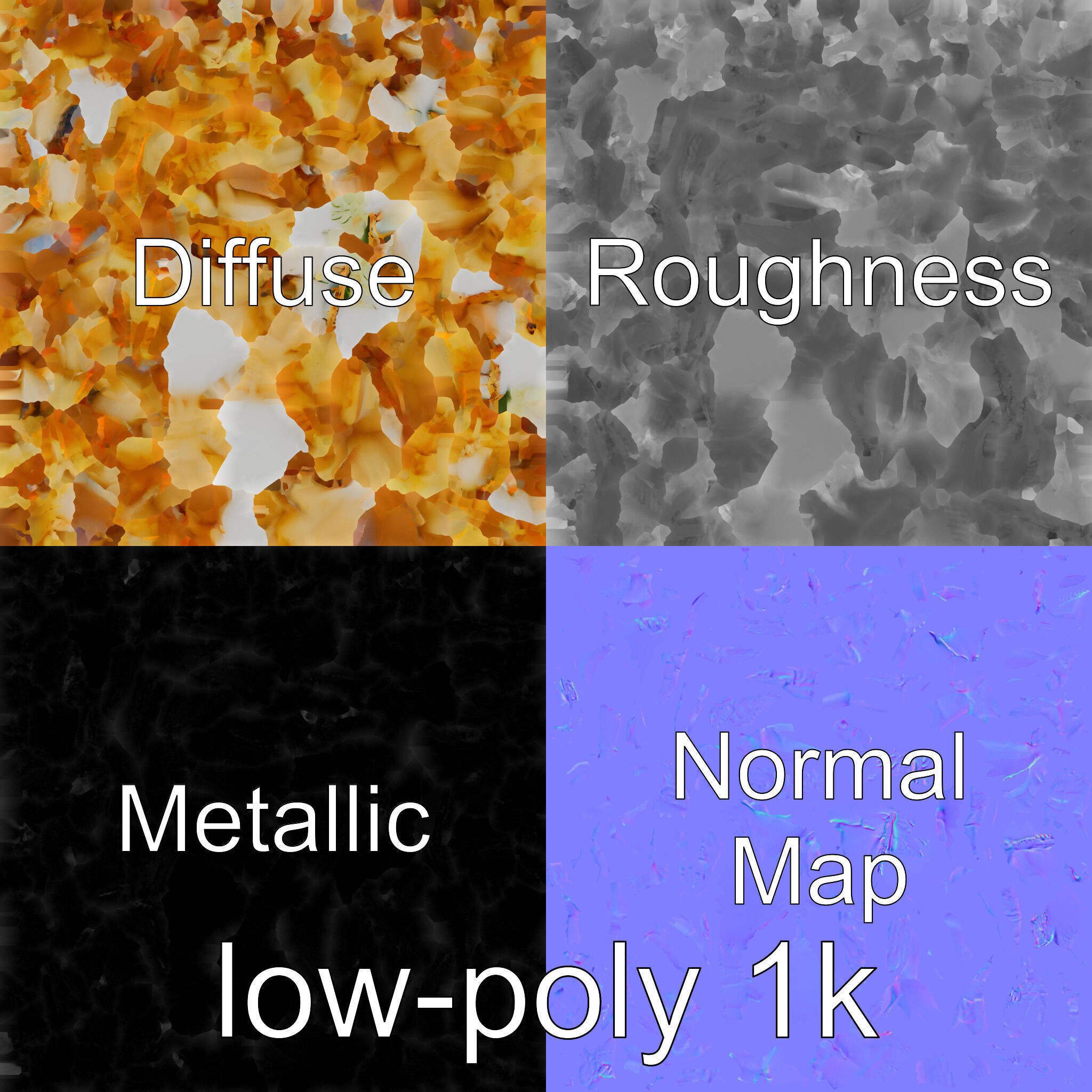 Porcelain Crab 3D Model with Detailed Anatomy Low-poly 3D model_28