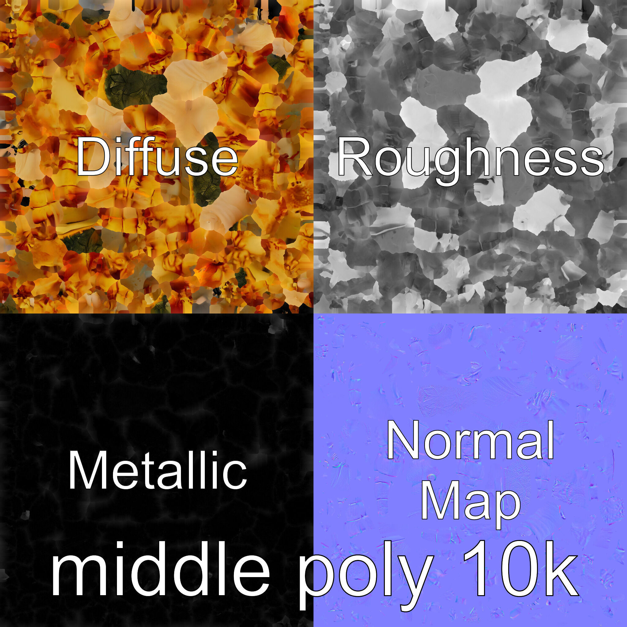 Realistic Hermit Crab with Borrowed Shell 3D Model Low-poly 3D model_19