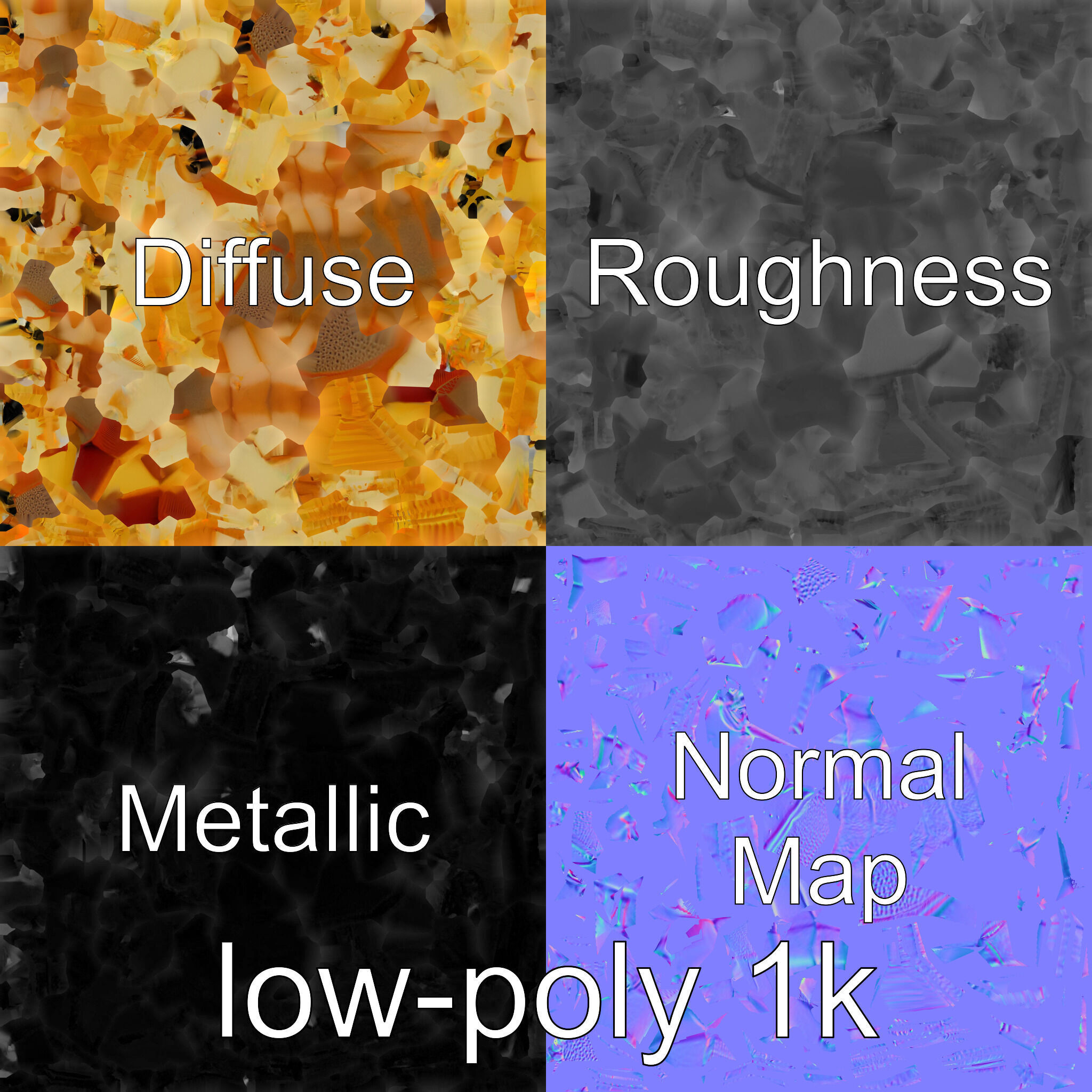 Japanese Spider Crab 3D Model with Spindly Legs Low-poly 3D model_1