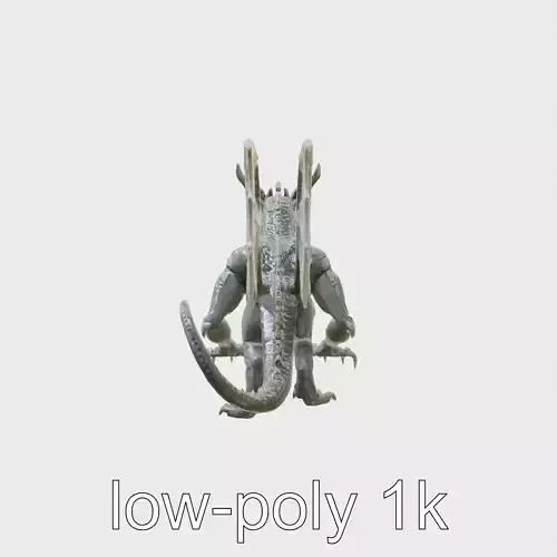 Shadow Dragon 3D Model with Darkness Manipulation Low-poly 3D model Shadow Dragon 3D Model with Darkness Manipulation Low-poly 3D model