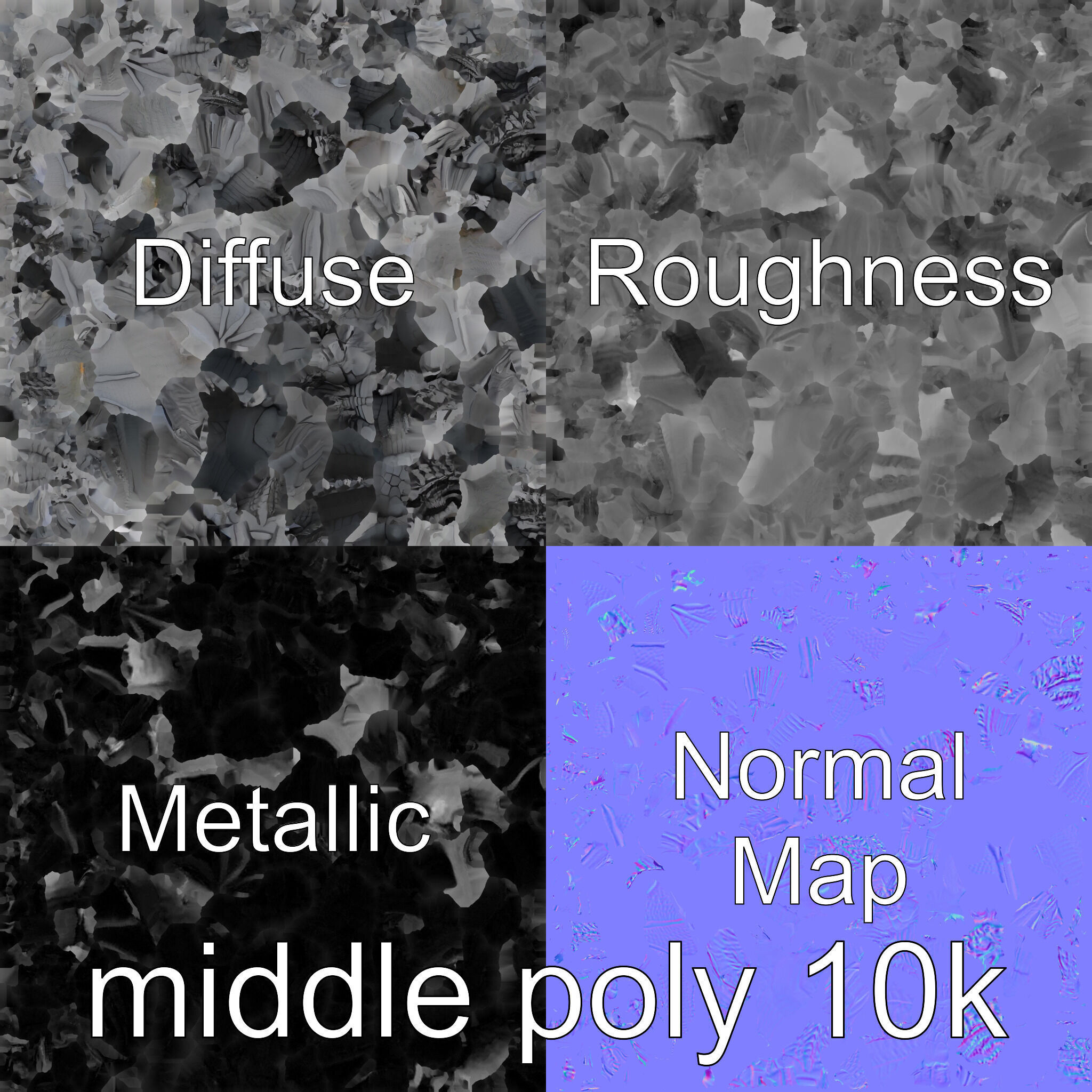 Shadow Dragon 3D Model with Darkness Manipulation Low-poly 3D model_26