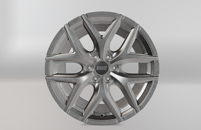 BBS TL-A Wheel Low-poly 3D model