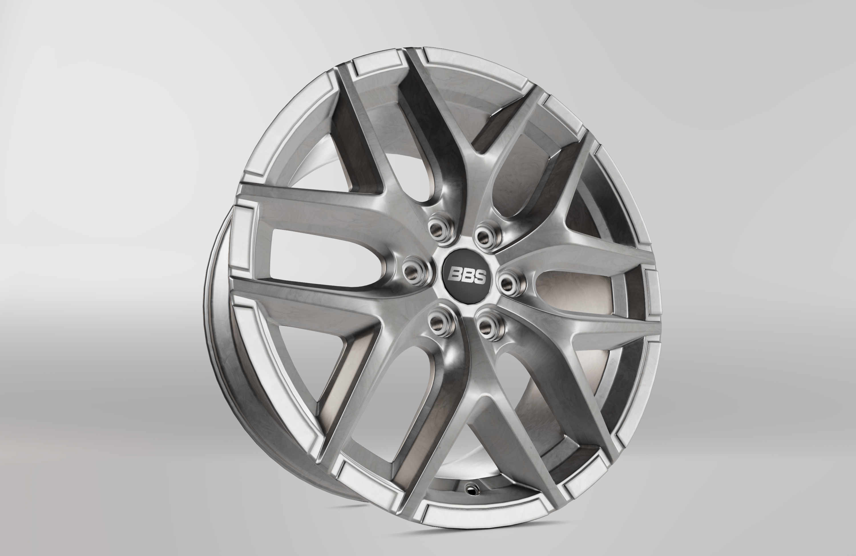 BBS TL-A Wheel Low-poly 3D model_5