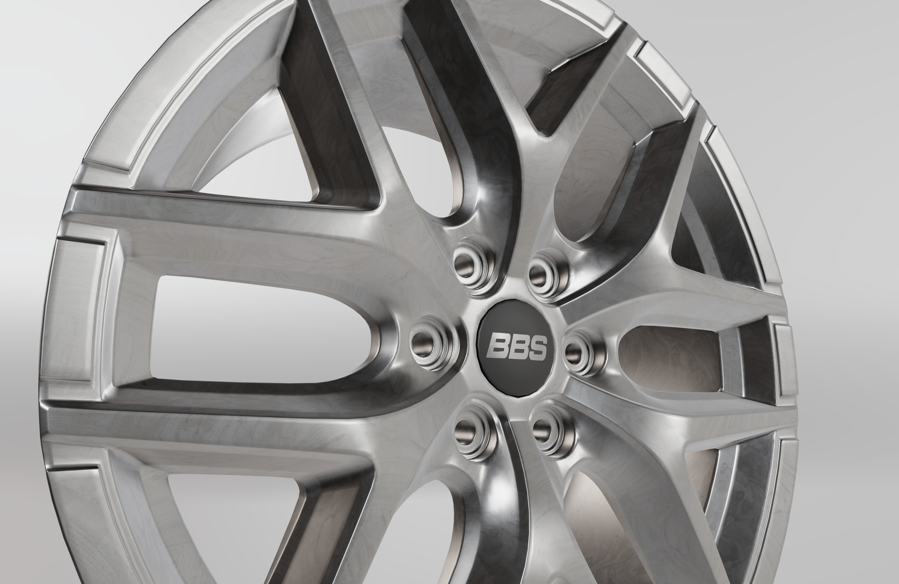 BBS TL-A Wheel Low-poly 3D model_2