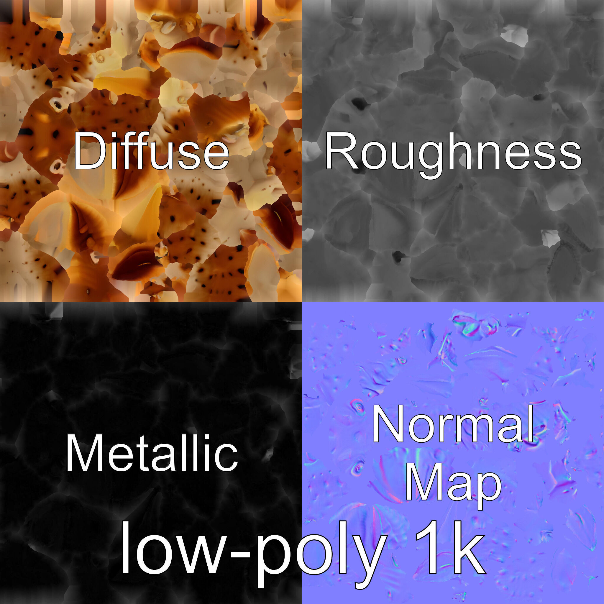 Sea Hare with Ear-Like Rhinophores 3D Model Low-poly 3D model_25
