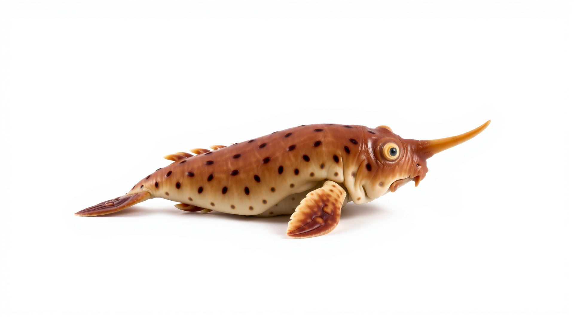 Sea Hare with Ear-Like Rhinophores 3D Model Low-poly 3D model_3