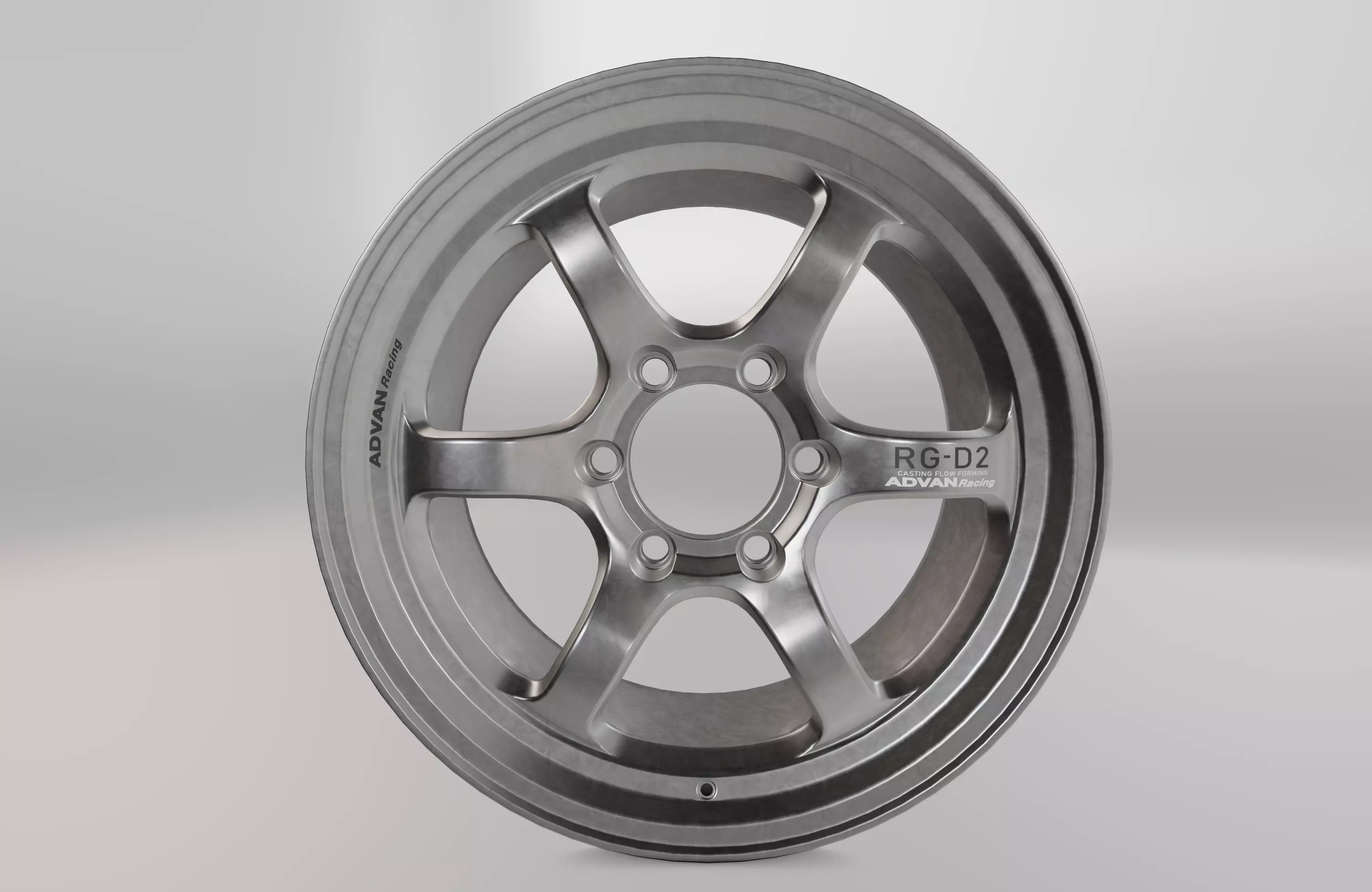 Advan RG-D2 Wheel Low-poly 3D model_0