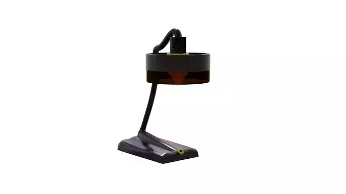 Modern Desk Lamp 3D Model  PBR Textures and realistic