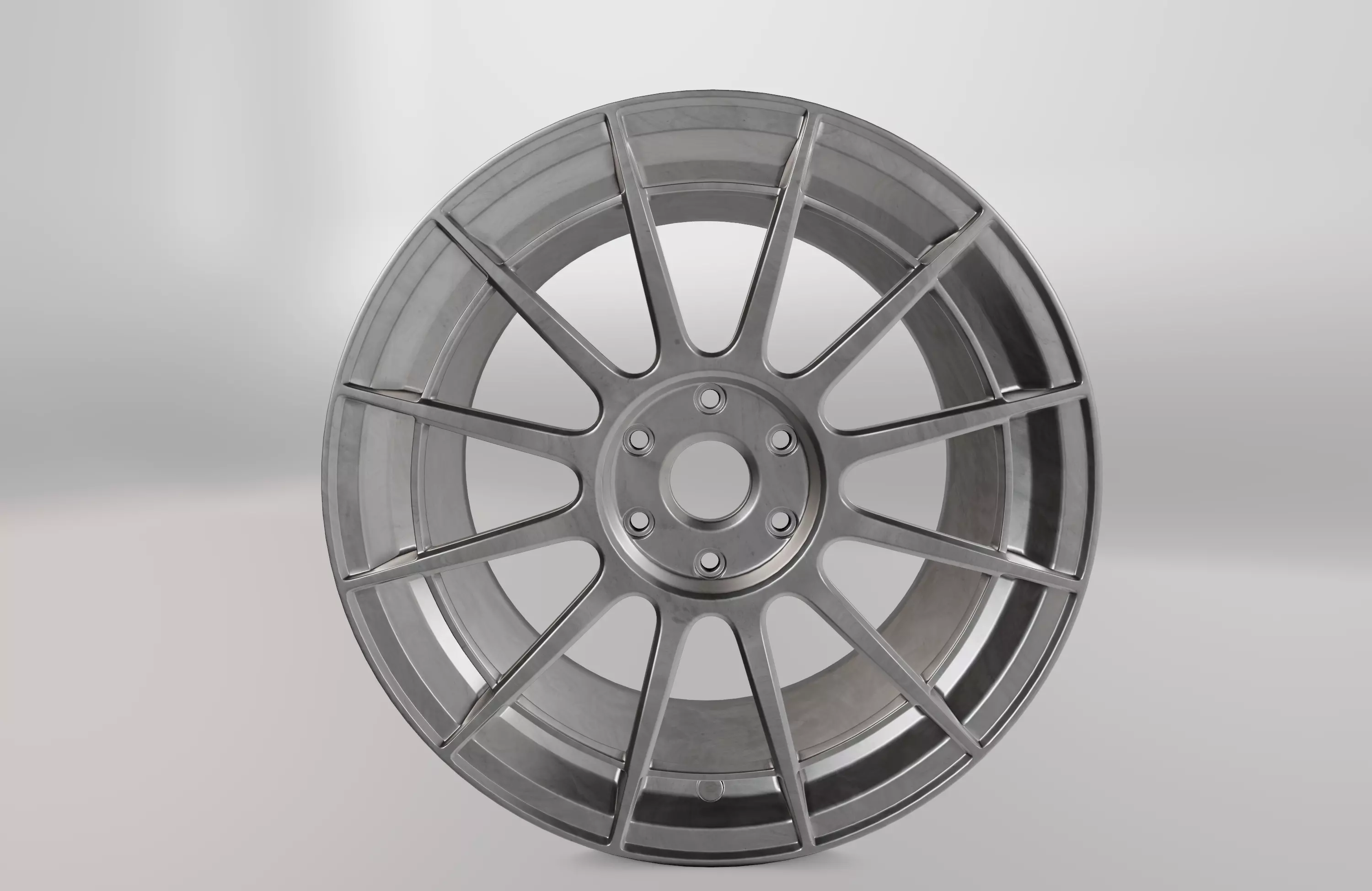 Enkei Spider NT03 Wheel Low-poly 3D model_0