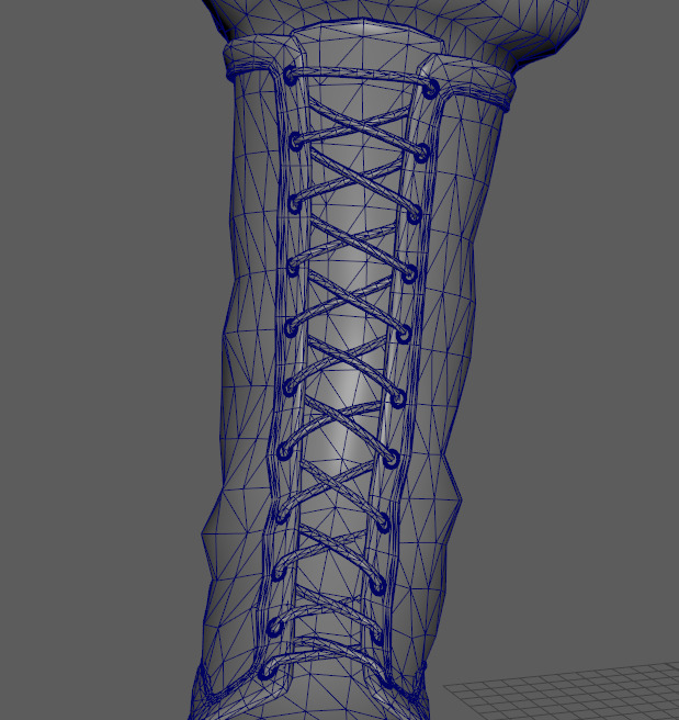 Officer Texture Next-Generation Character High-Quality Model 3D model_7