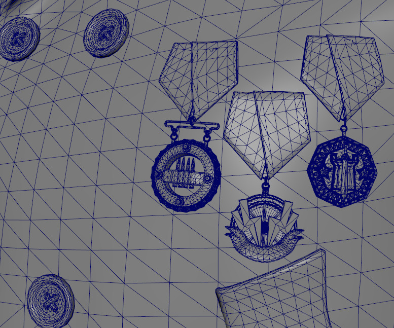 Officer Texture Next-Generation Character High-Quality Model 3D model_6