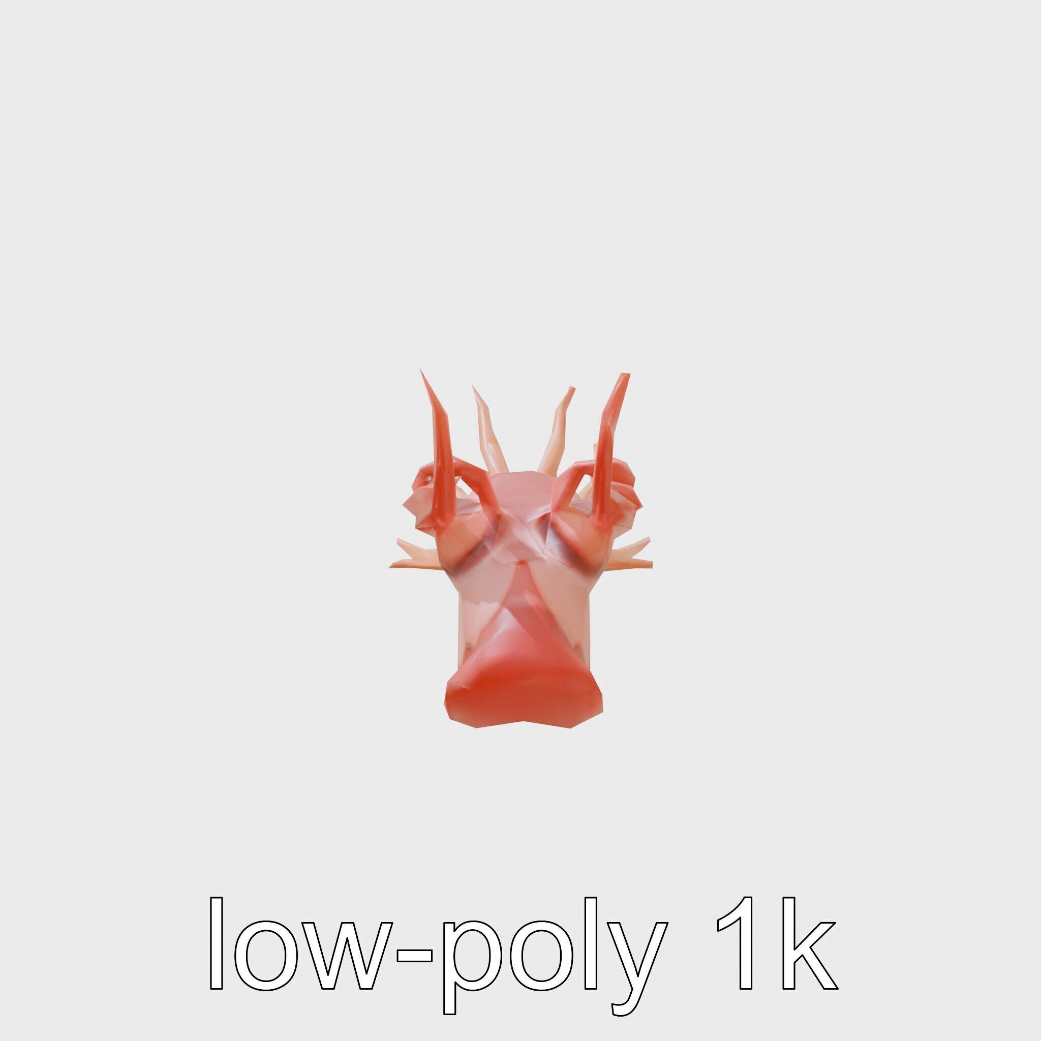 Spanish Dancer Nudibranch Flowing Appearance 3D Model Low-poly 3D model_26