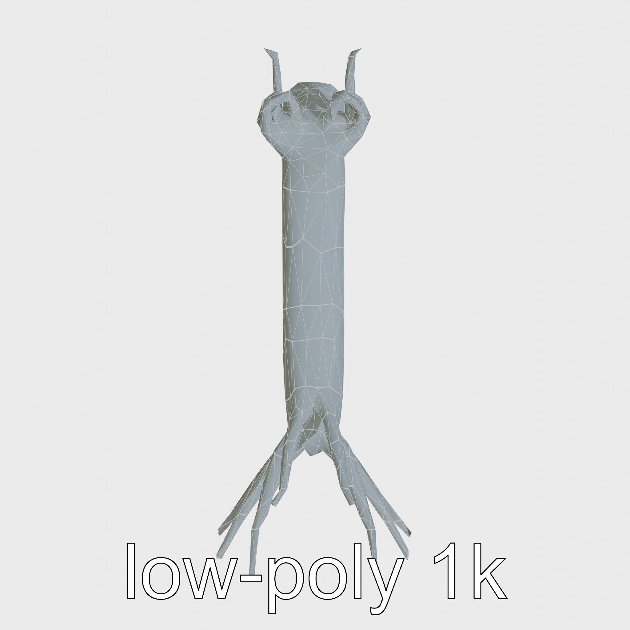 Spanish Dancer Nudibranch Flowing Appearance 3D Model Low-poly 3D model_30