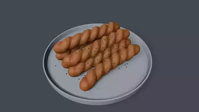 china food 3D model