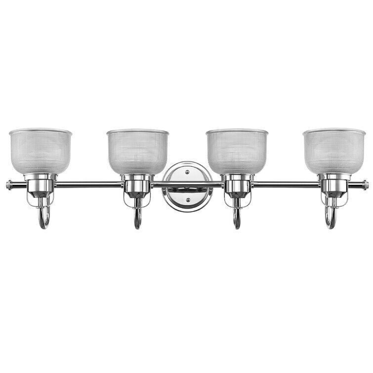 Durrant Light Chrome Bath Bar 3D model_2