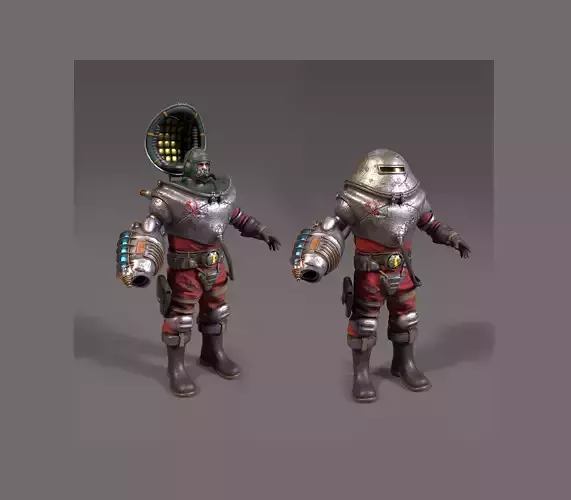 Texture Next-Generation Character High-Quality Model