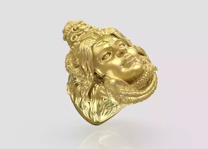 Shiva Ring 3D-print File 3D print model