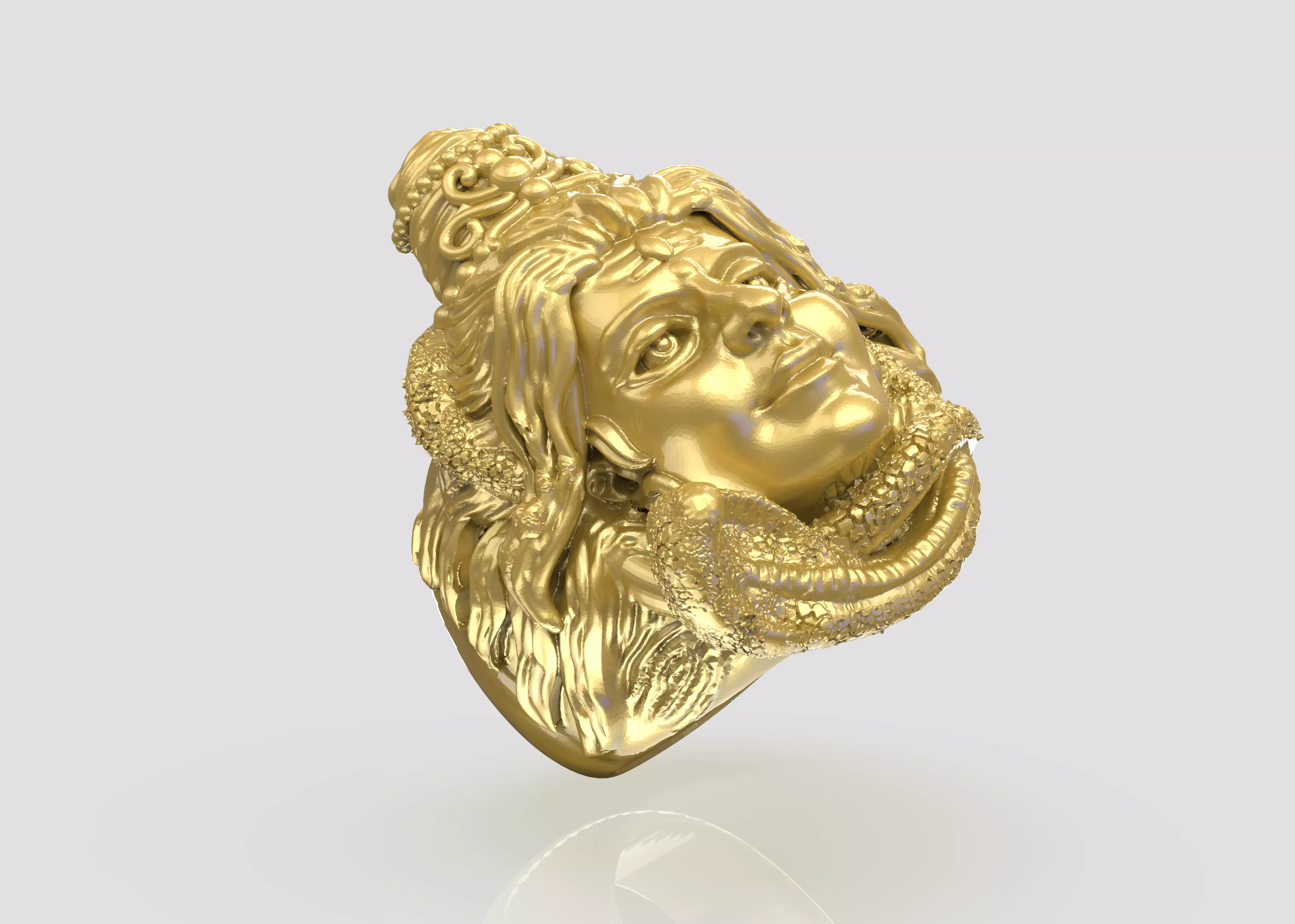 Shiva Ring 3D-print File 3D print model_0