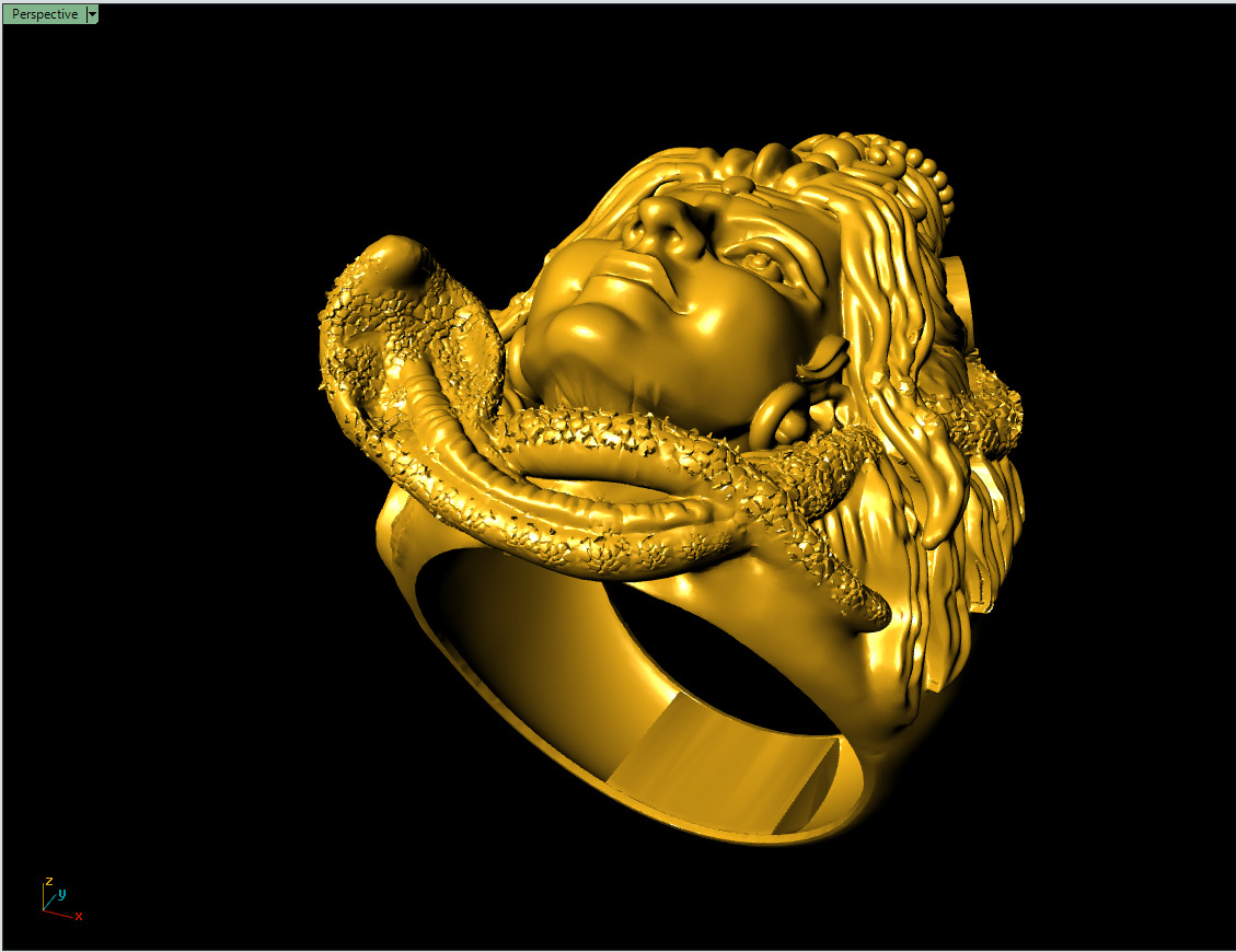 Shiva Ring 3D-print File 3D print model_9