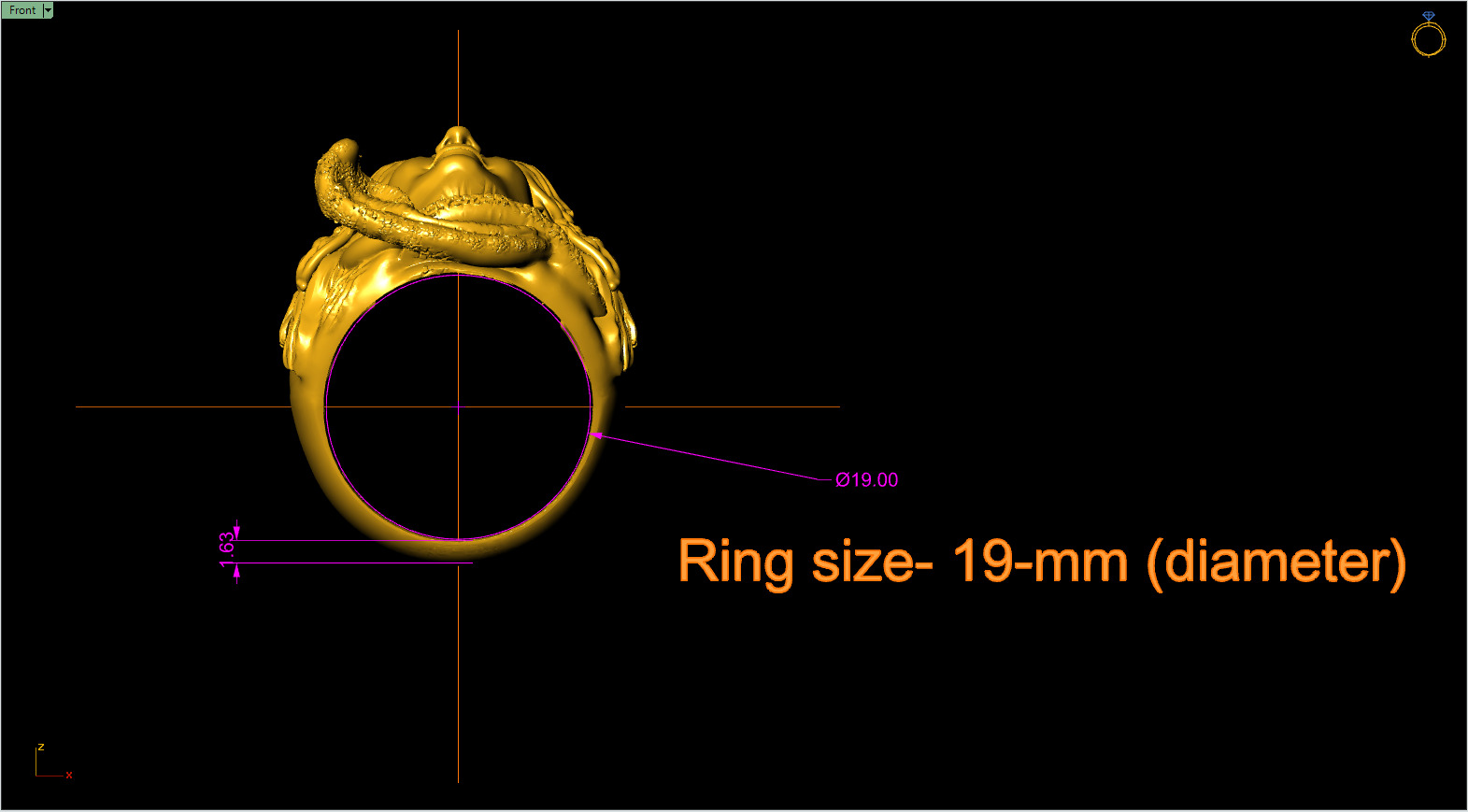 Shiva Ring 3D-print File 3D print model_6