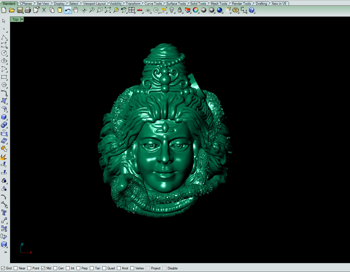 Shiva Ring 3D-print File 3D print model_10