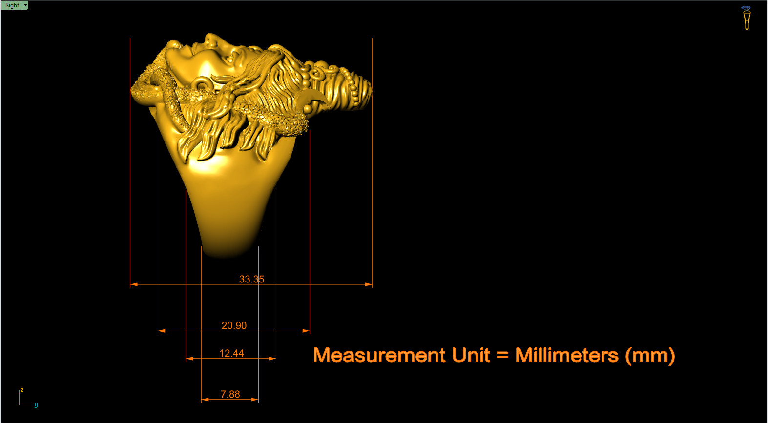 Shiva Ring 3D-print File 3D print model_7