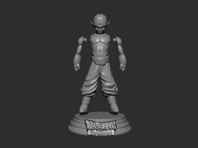 MAJIN KUU DRAGON BALL DAIMA GOKU VEGETA ANIME 3D print model_5