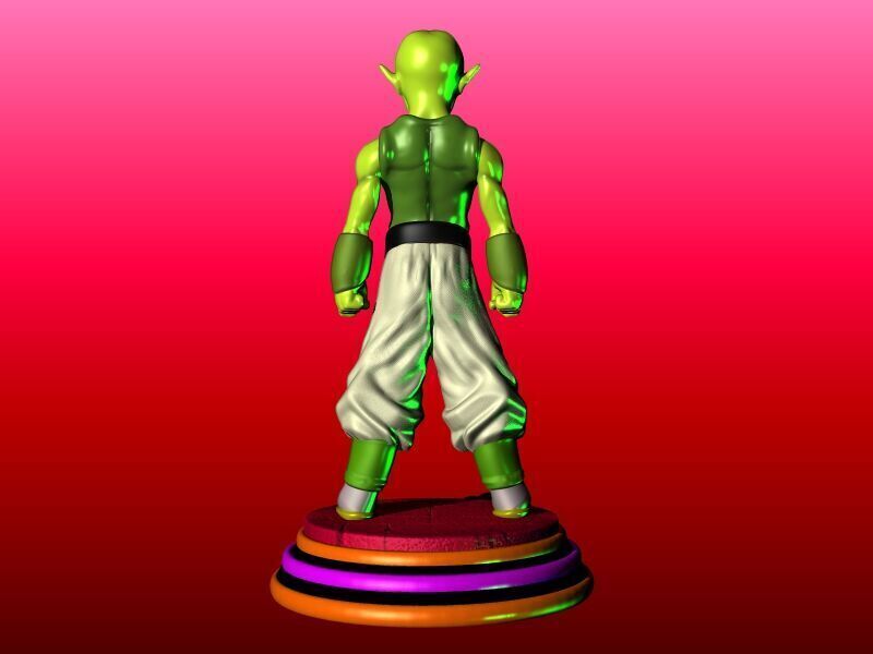 MAJIN KUU DRAGON BALL DAIMA GOKU VEGETA ANIME 3D print model_3