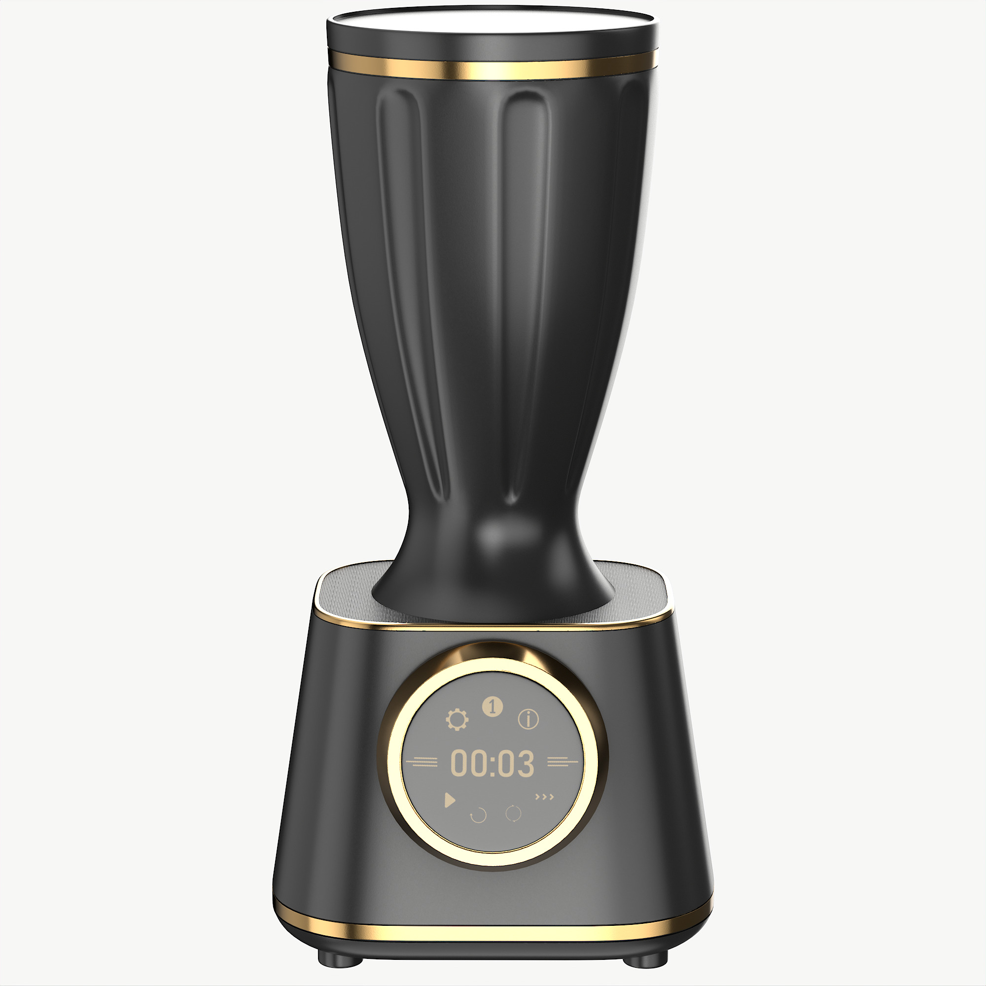Hand blender 3D model_2