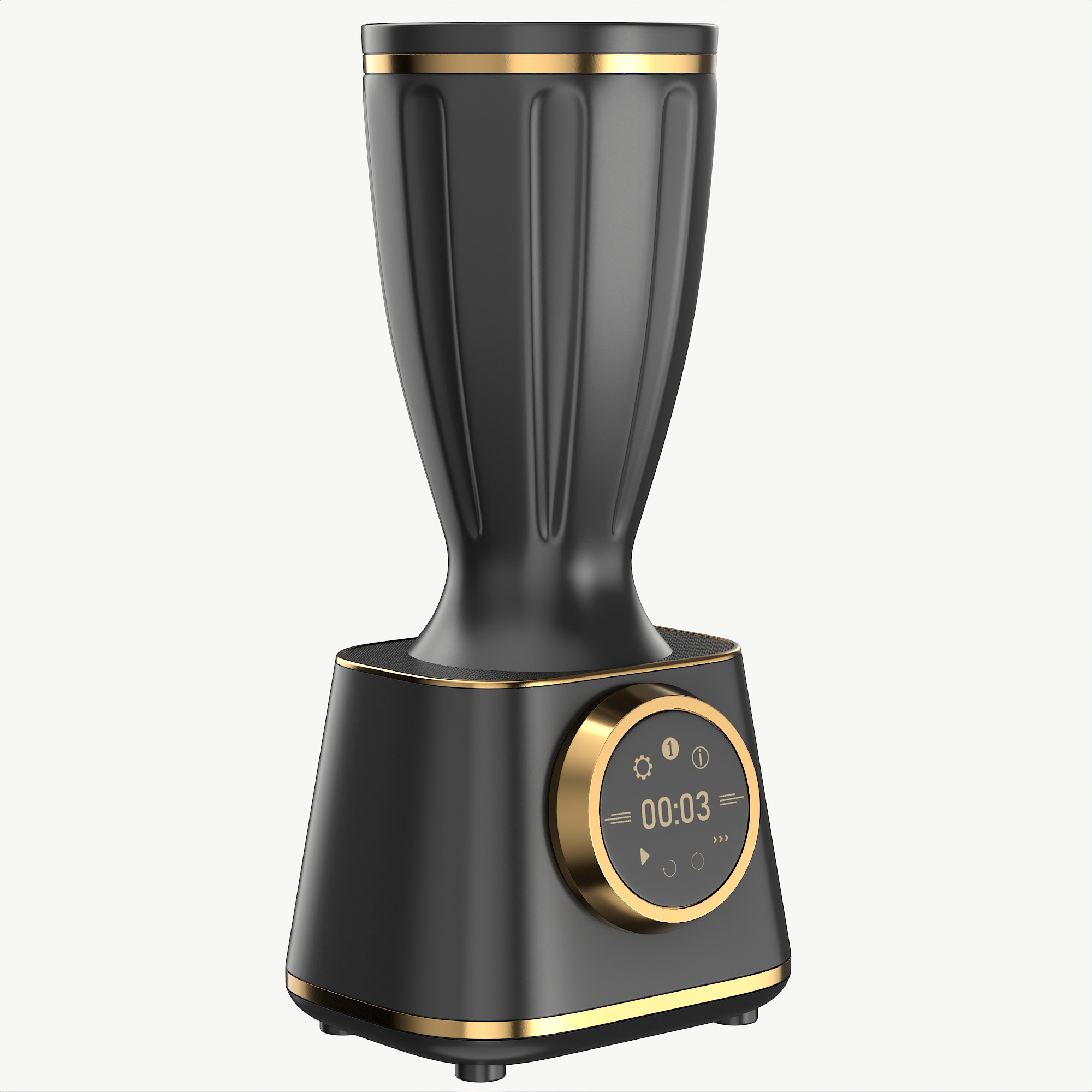 Hand blender 3D model_1