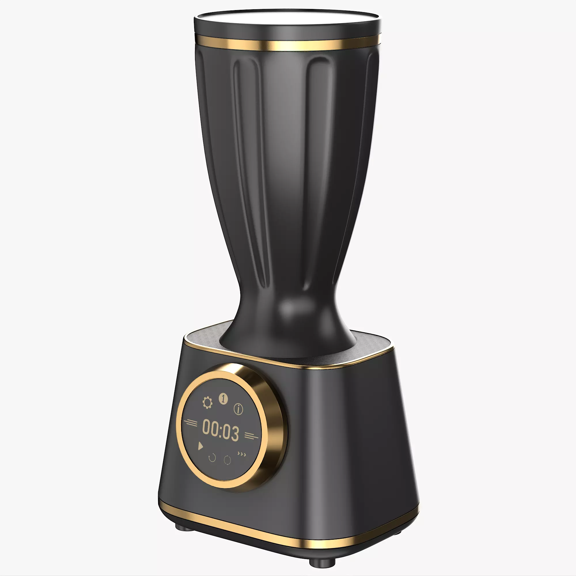 Hand blender 3D model_0