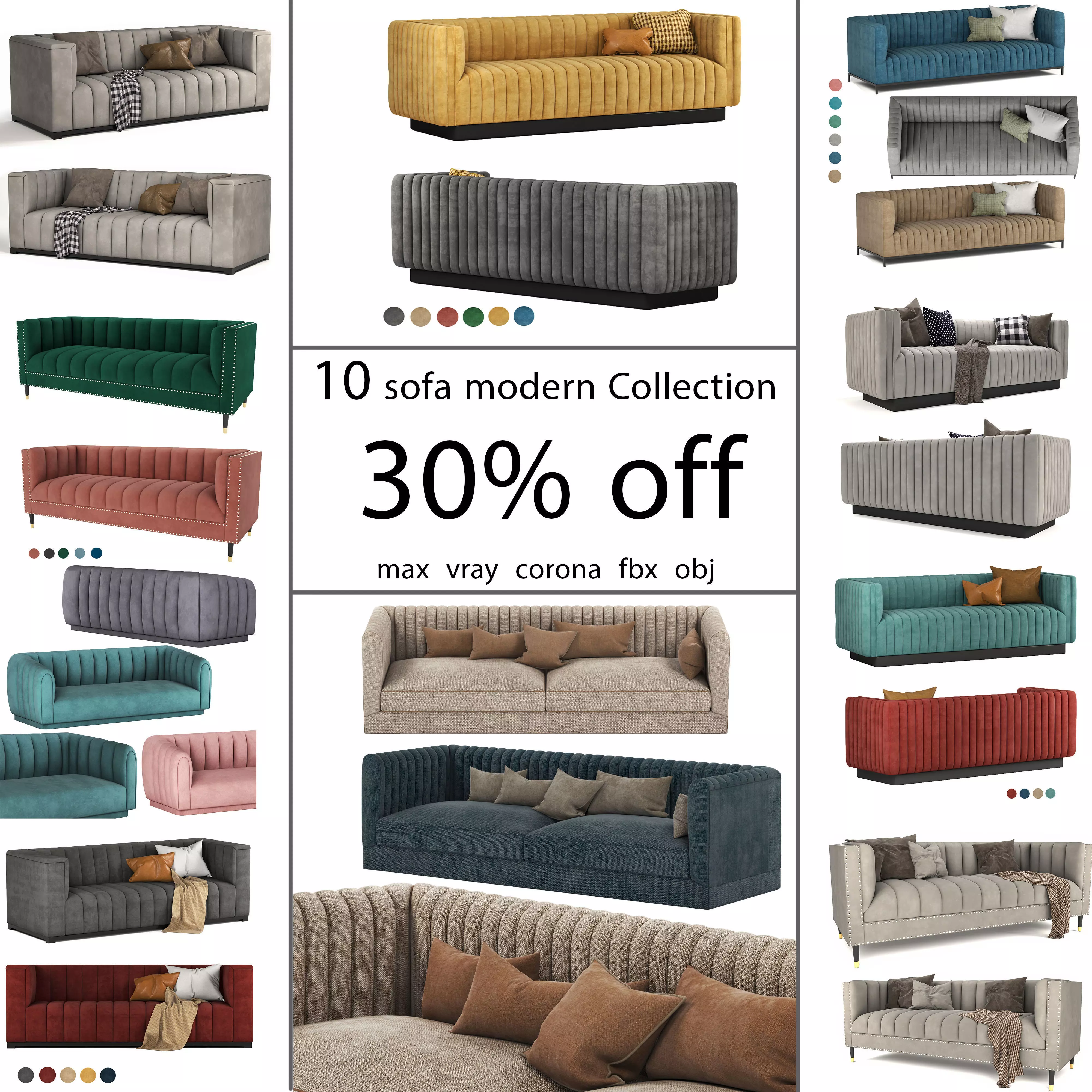 10 sofa modern Collection vol 01 _0