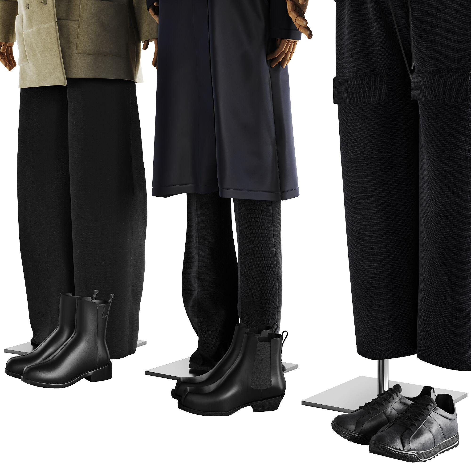 Clothes Set 07 3D model_4