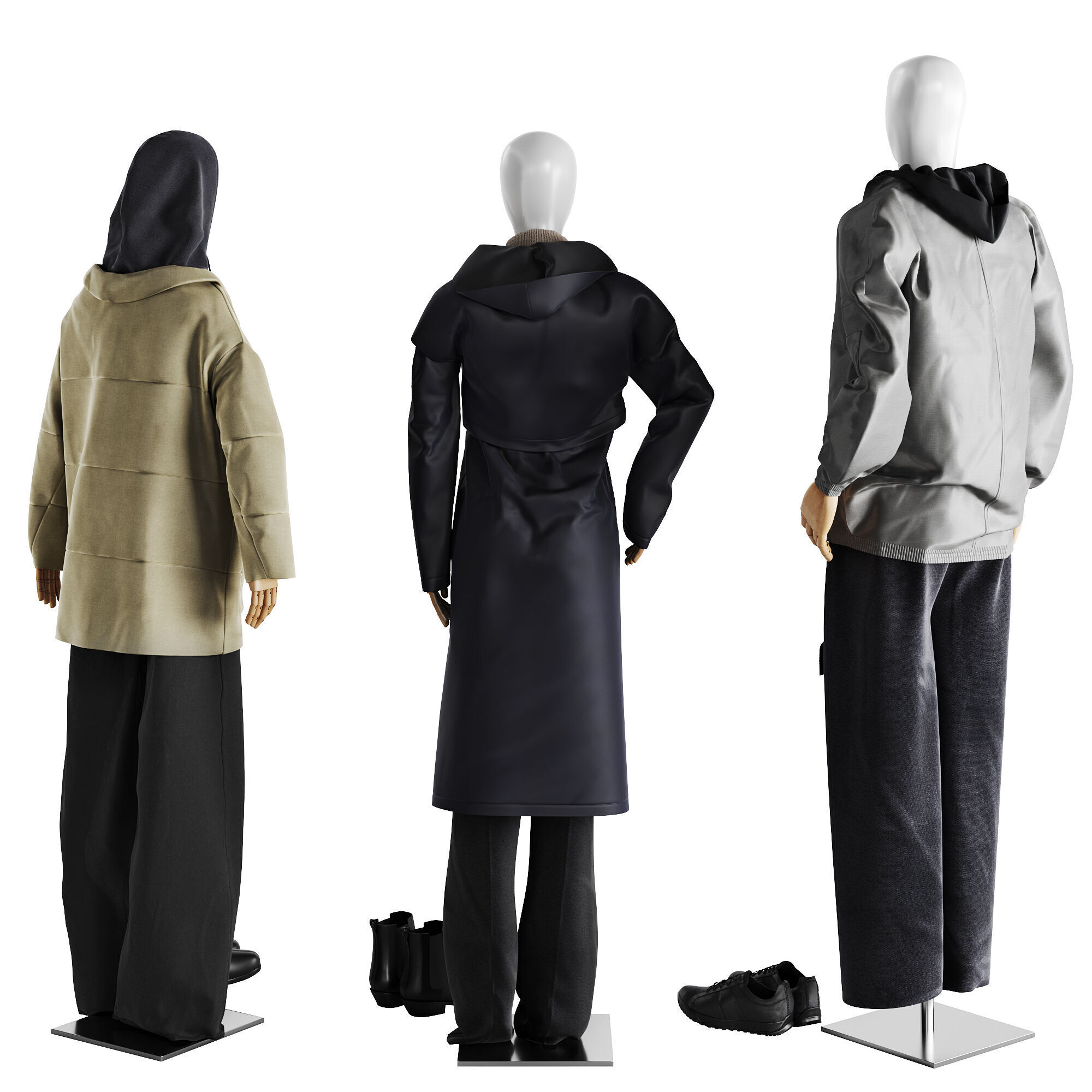 Clothes Set 07 3D model_1