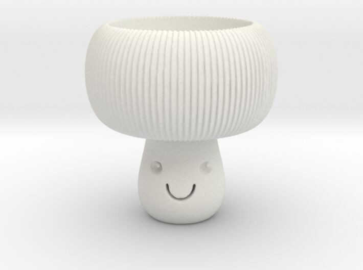Mushroom Tealight Holder 3D print model_3