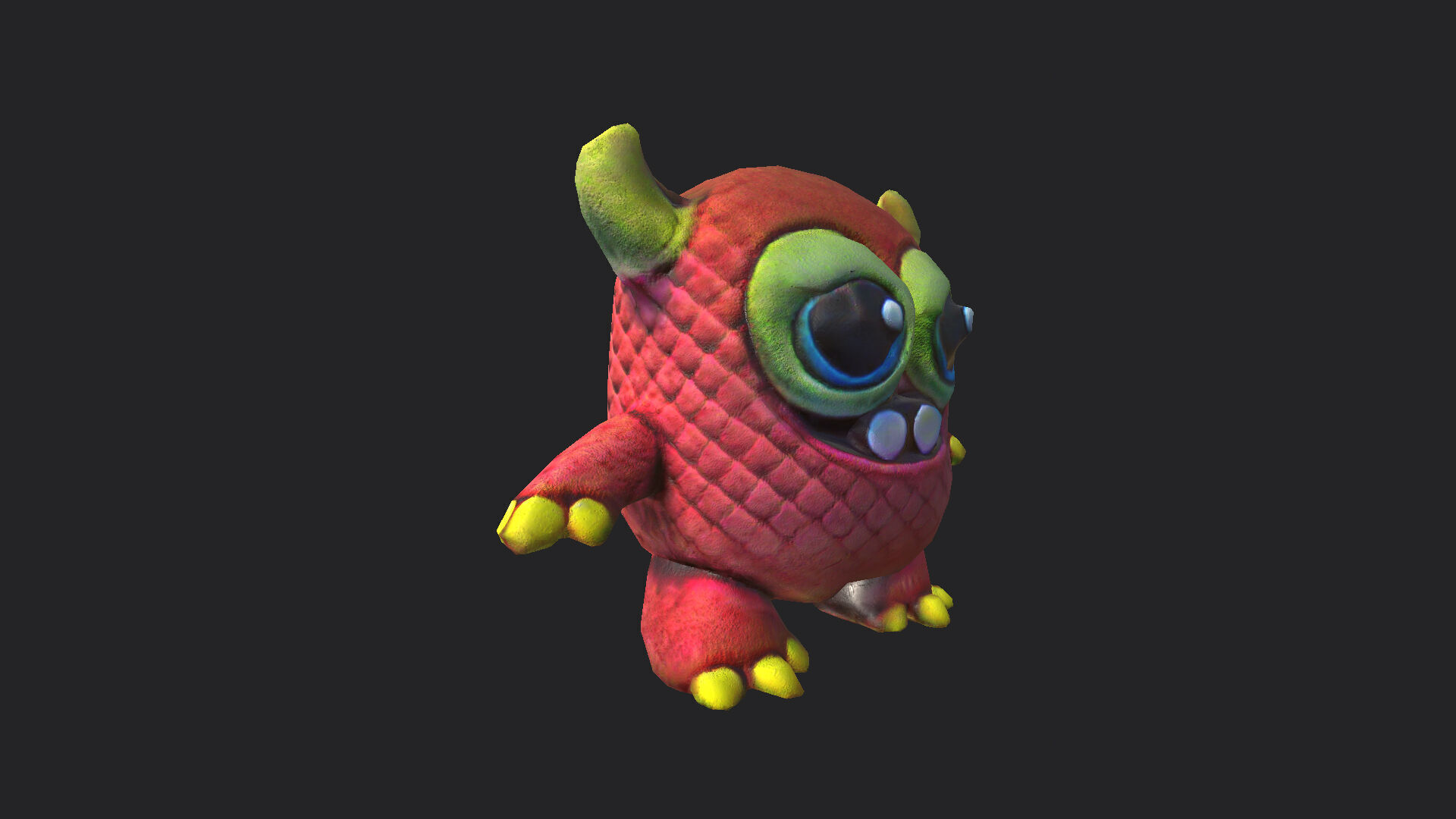 Plush toys 3D Model 010 Low-poly 3D model_8