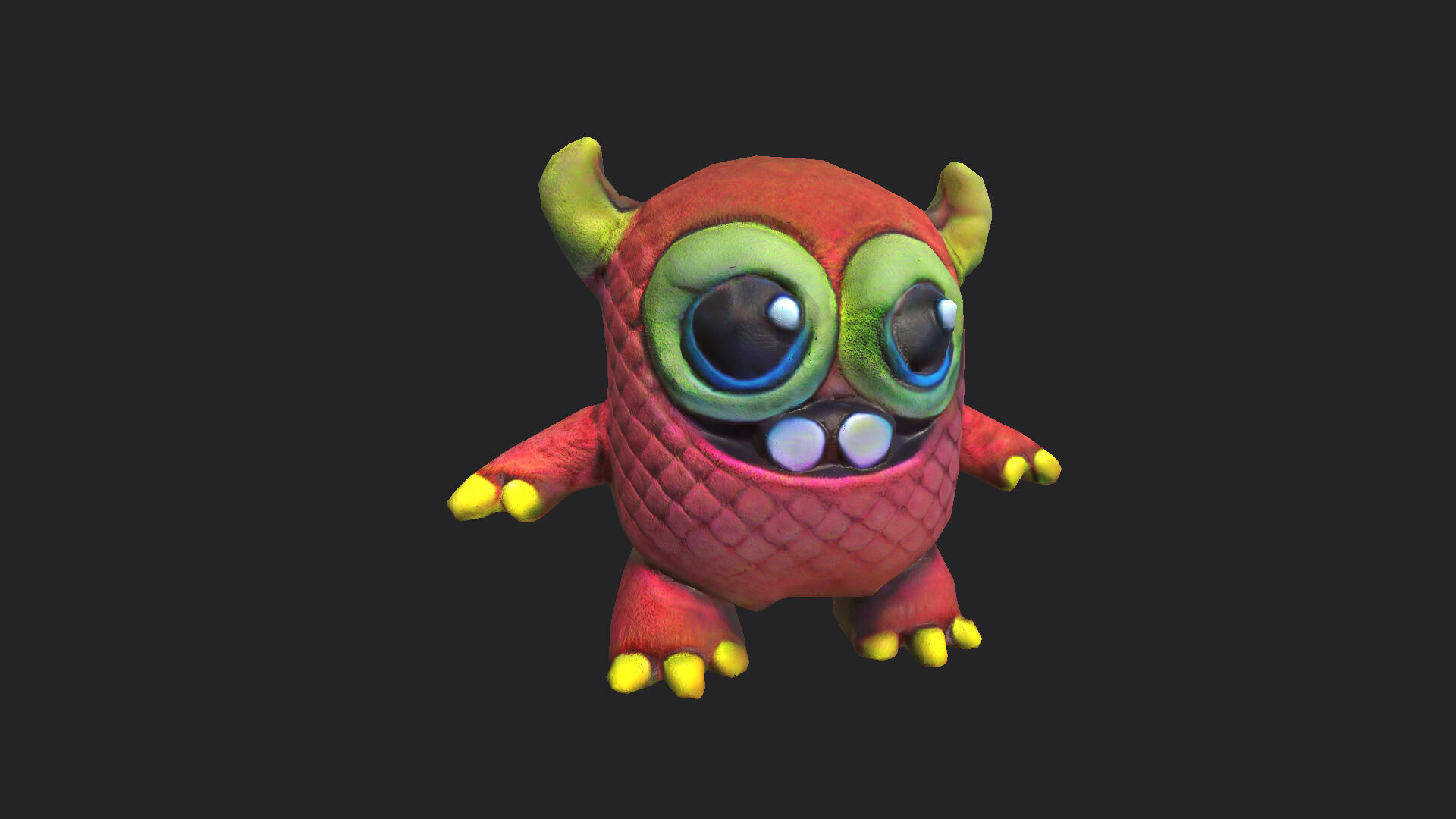 Plush toys 3D Model 010 Low-poly 3D model_9