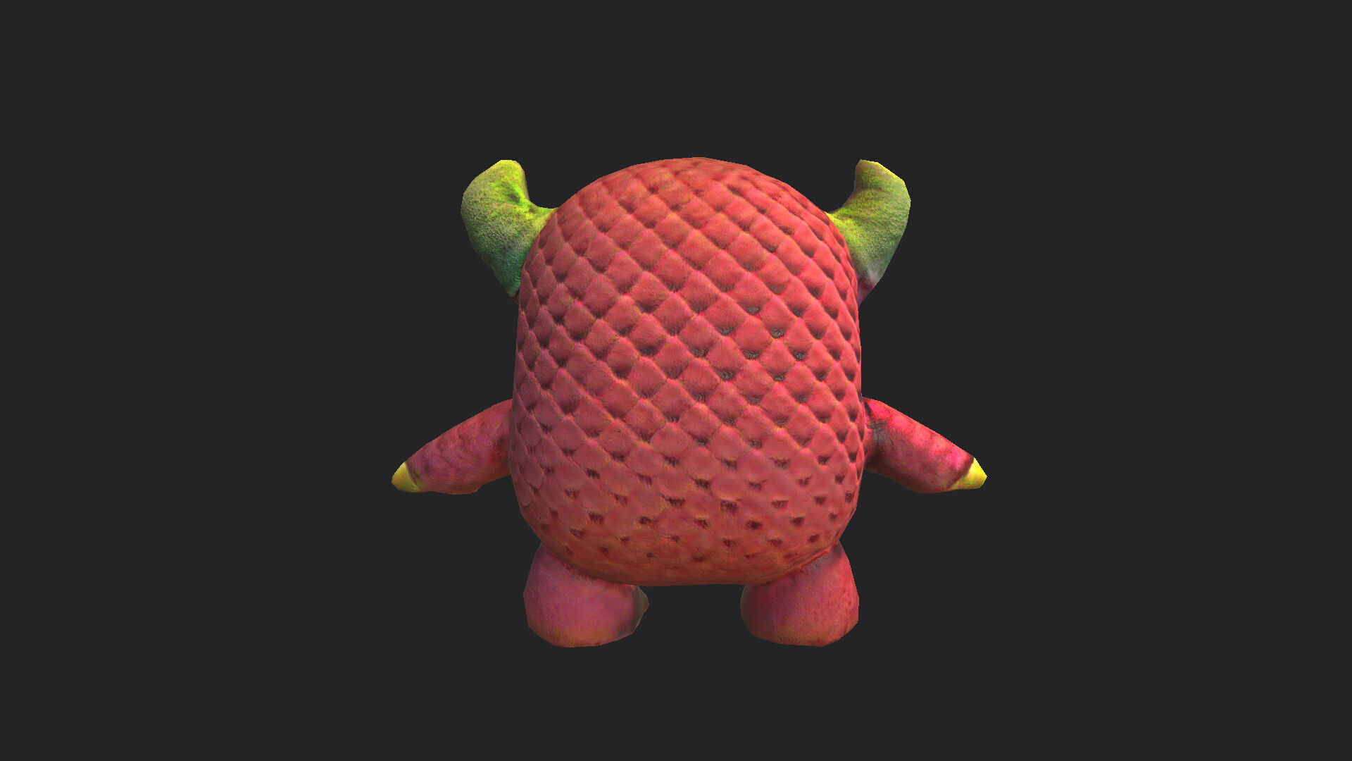 Plush toys 3D Model 010 Low-poly 3D model_5