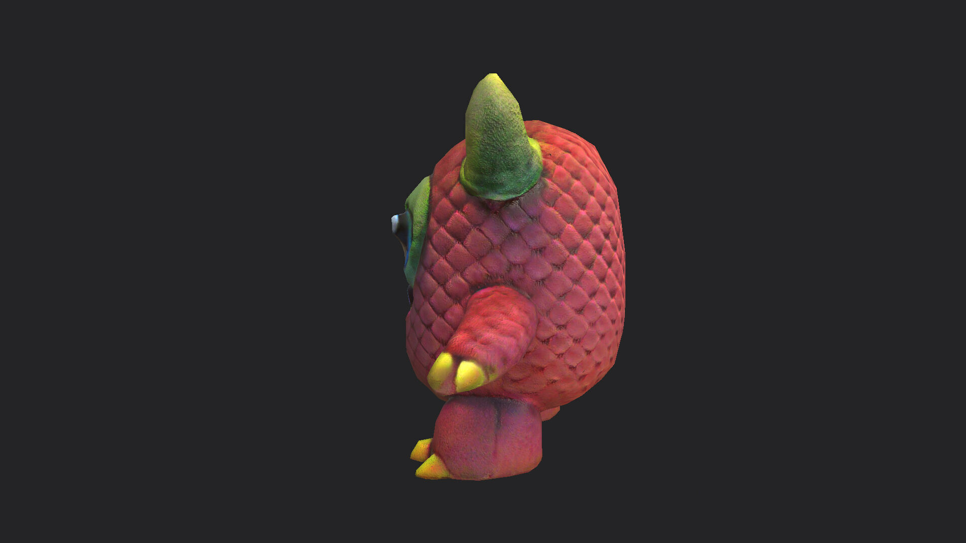 Plush toys 3D Model 010 Low-poly 3D model_3