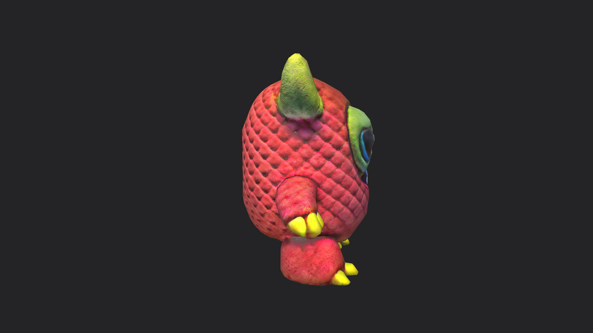 Plush toys 3D Model 010 Low-poly 3D model_7