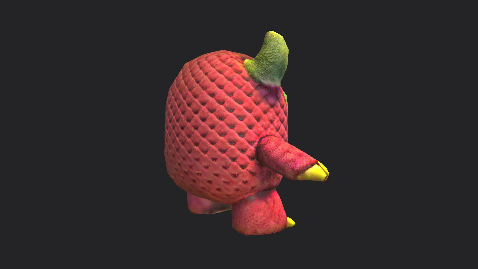 Plush toys 3D Model 010 Low-poly 3D model_6