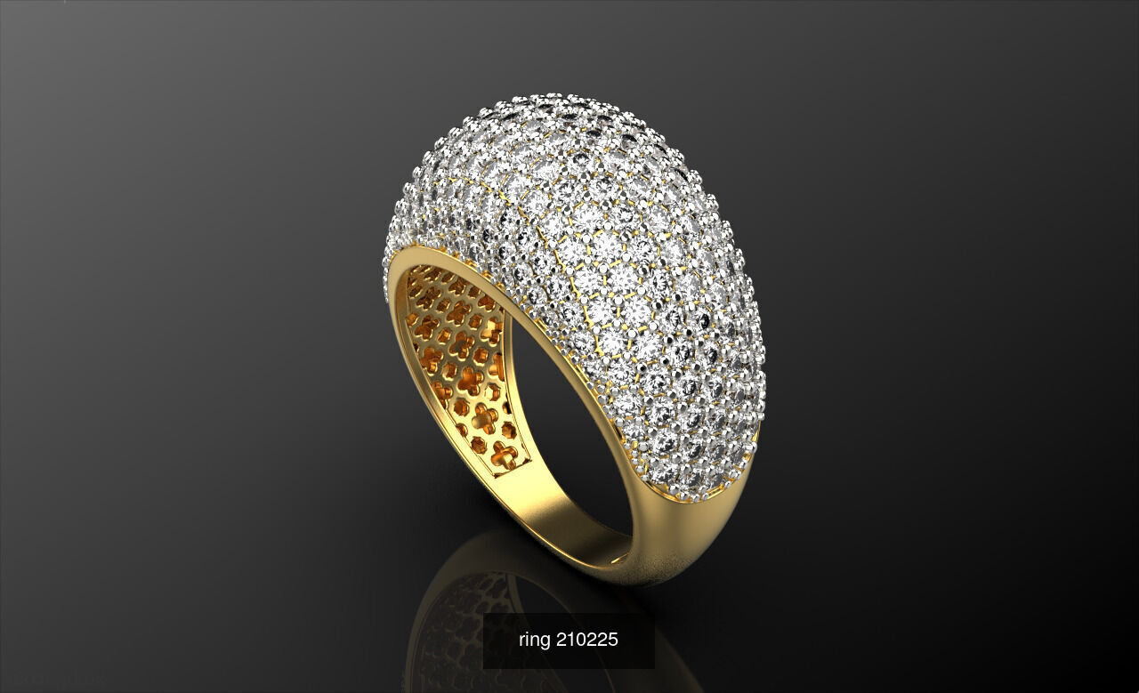 Jewelry set 210225 3D Model Collection_5