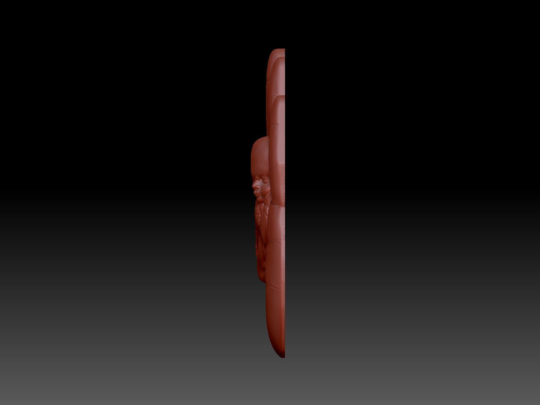 angel  3D print model_1