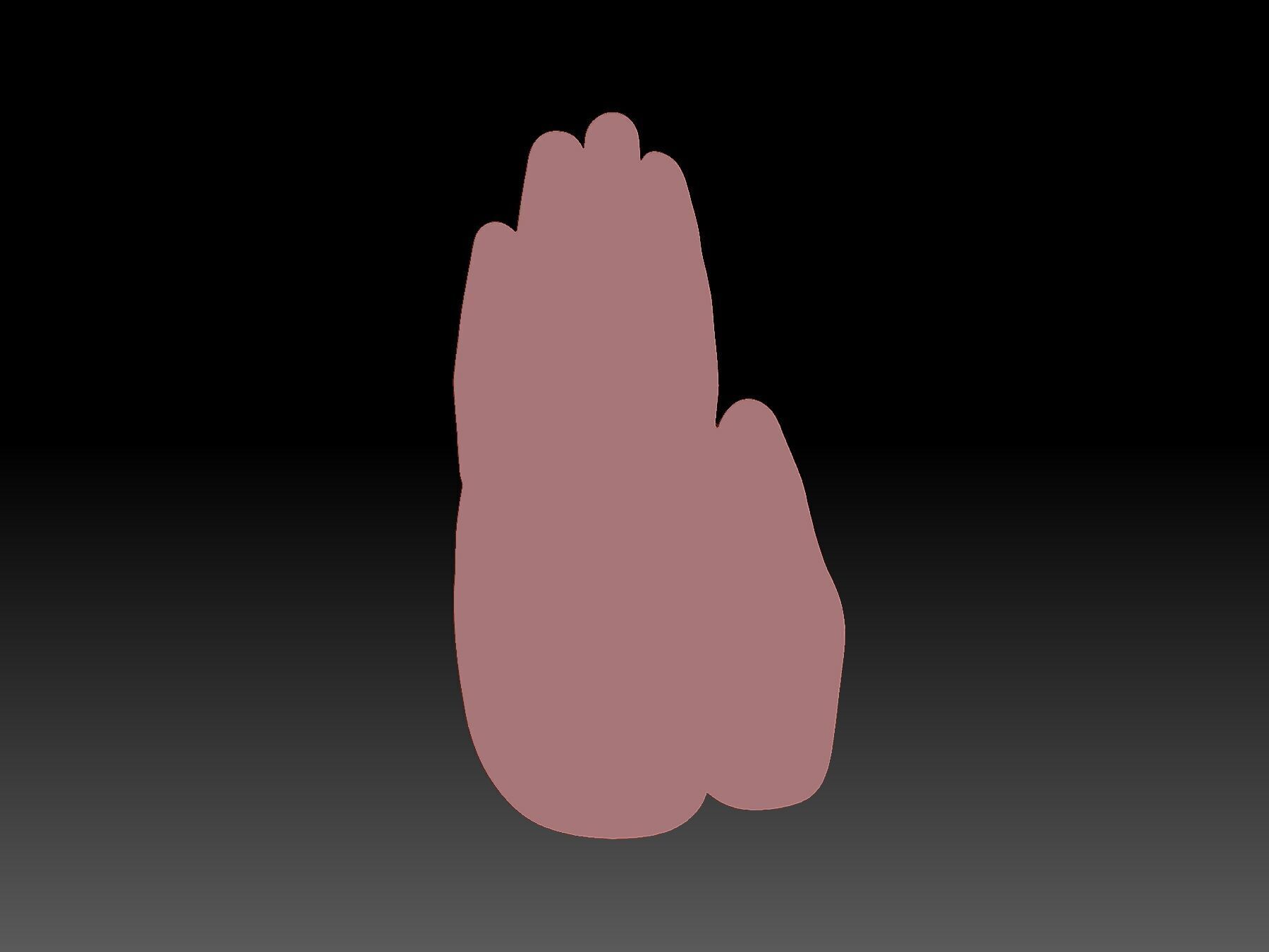 angel  3D print model_2